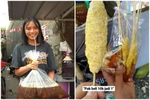 Bukan lagi mukbang, 11 potret lucu orang makan dan minum dengan ukuran nggak biasa ini absurd abis