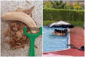 Niat Banget! 11 Potret kocak kelakuan orang kurang kerjaan ini lucu tapi bikin geregetan