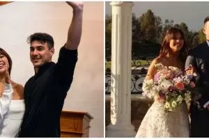 Selang 4 bulan ijab nikah, Aurelie Moeremans & Tyler Bigenho gelar resepsi yang intimate, 9 potretnya