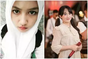 Potret masa SMA vs sekarang 11 pedangdut Tanah Air, Happy Asmara glowing imutnya konsisten