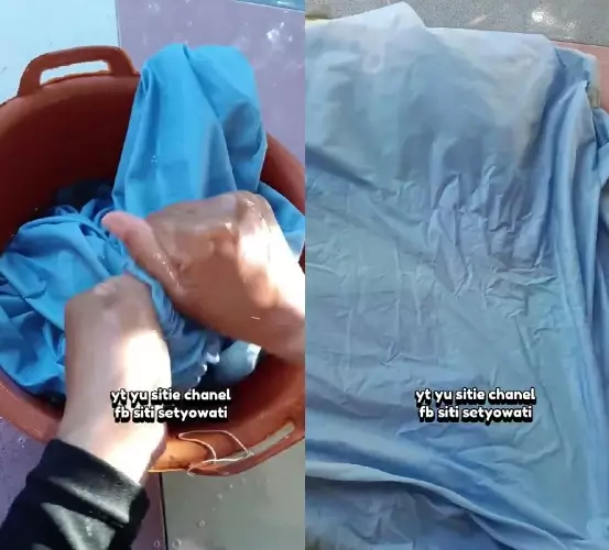 Jilbab jamuran sekarang bisa kembali kinclong © YouTube