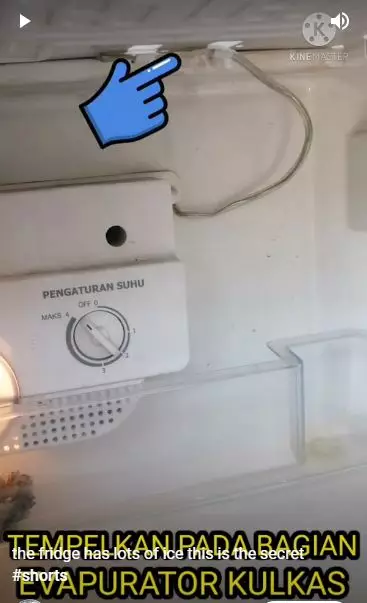 Trik mencegah bunga es menumpuk di freezer © YouTube