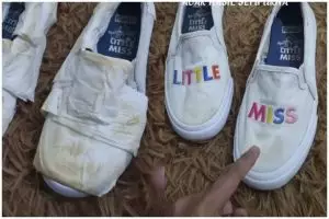 Jangan dicuci pakai detergen, ini cara hilangkan noda membandel di sepatu kanvas pakai 1 pembersih