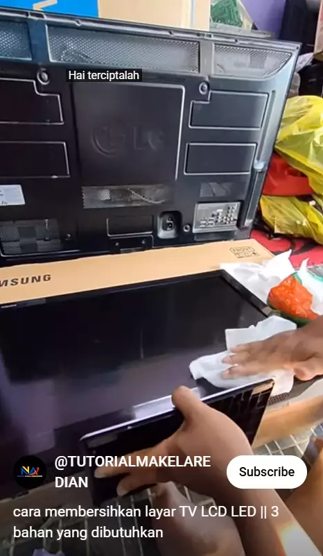 Tak perlu cemas, trik membersihkan layar kaca TV sekarang cuma pakai 1 bahan sederhana berbagai sumber