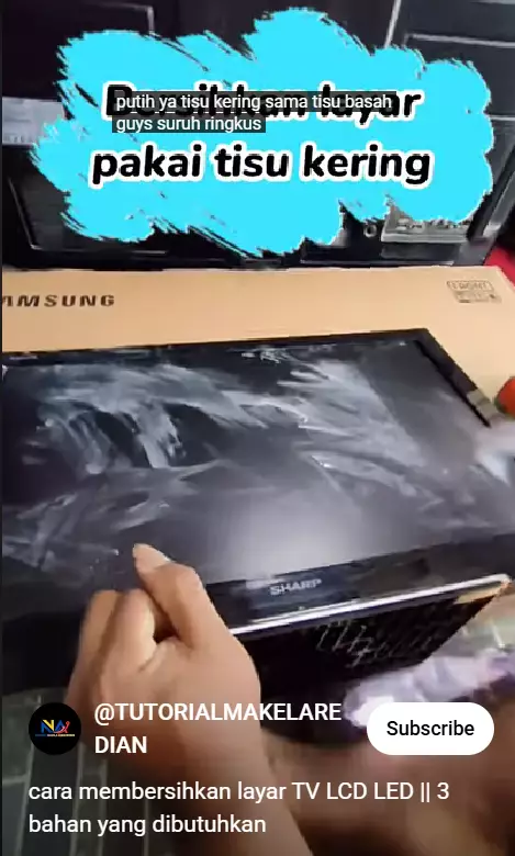 Tak perlu cemas, trik membersihkan layar kaca TV sekarang cuma pakai 1 bahan sederhana berbagai sumber