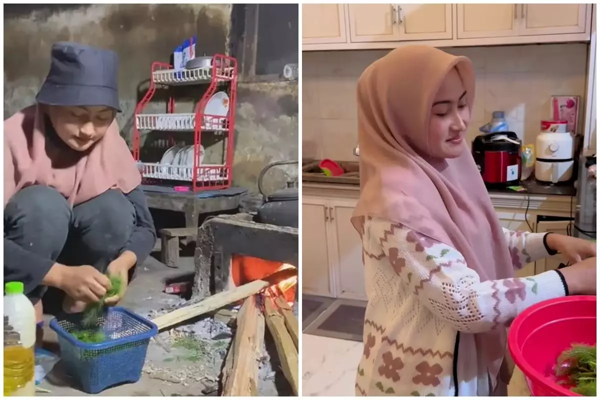 Dulu dapurnya beralaskan tanah, 9 potret dapur baru Novi Listiana ini jadi mewah bernuansa putih