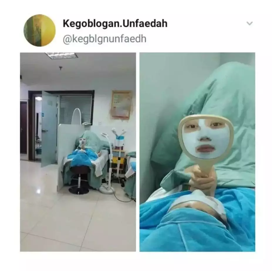 pantulan cermin aneh © Berbagai sumber pantulan cermin aneh © Berbagai sumber