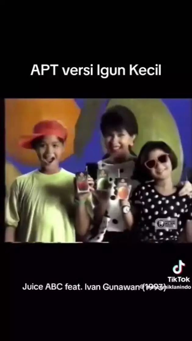 Model iklan 90-an ini ternyata Ivan Gunawan © Instagram