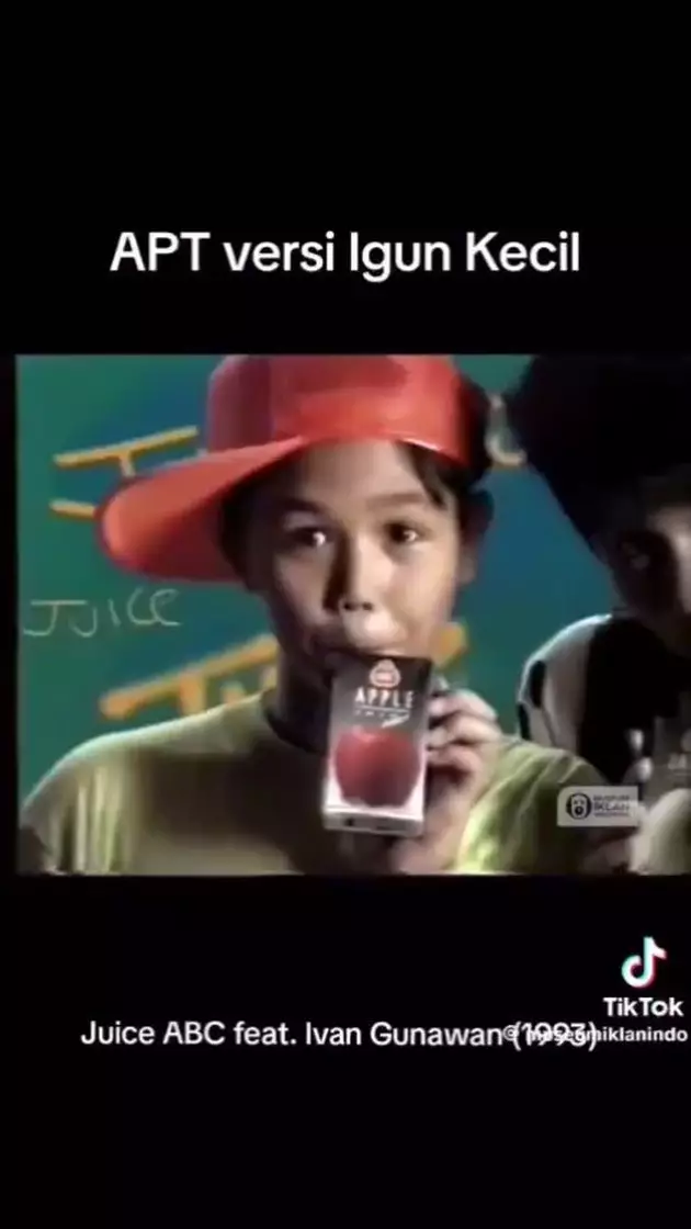 Model iklan 90-an ini ternyata Ivan Gunawan © Instagram