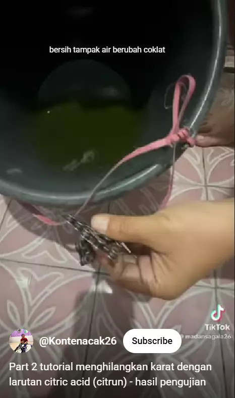 Tak perlu ke tukang servis, trik membersihkan karat rantai sepeda sekarang cuma tambah 1 bahan dapur berbagai sumber