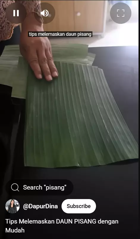 Trik melenturkan daun pisang kaku tanpa dijemur, warnanya kian cantik, sekarang cuma pakai 2 langkah berbagai sumber