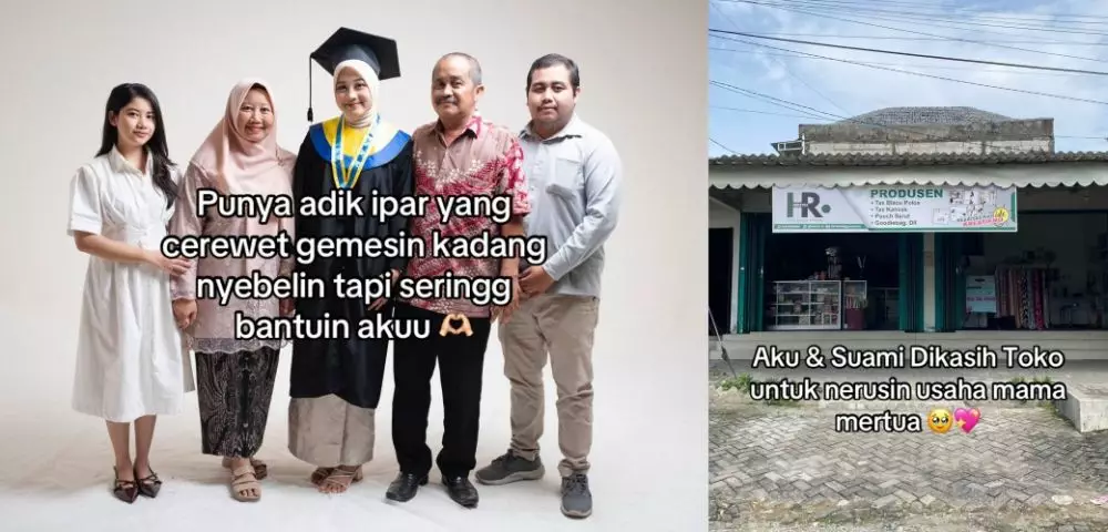 Viral wanita beruntung dapat mertua baik © TikTok Viral wanita beruntung dapat mertua baik © TikTok