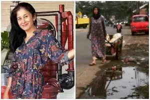 Viral nasib terenyuh Monica Oemardi terpergok dorong gerobak rongsokan, ternyata ini fakta di baliknya