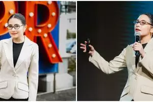 Kini jadi dosen tetap di universitas swasta, ini 9 momen Prilly Latuconsina saat mengajar mahasiswa