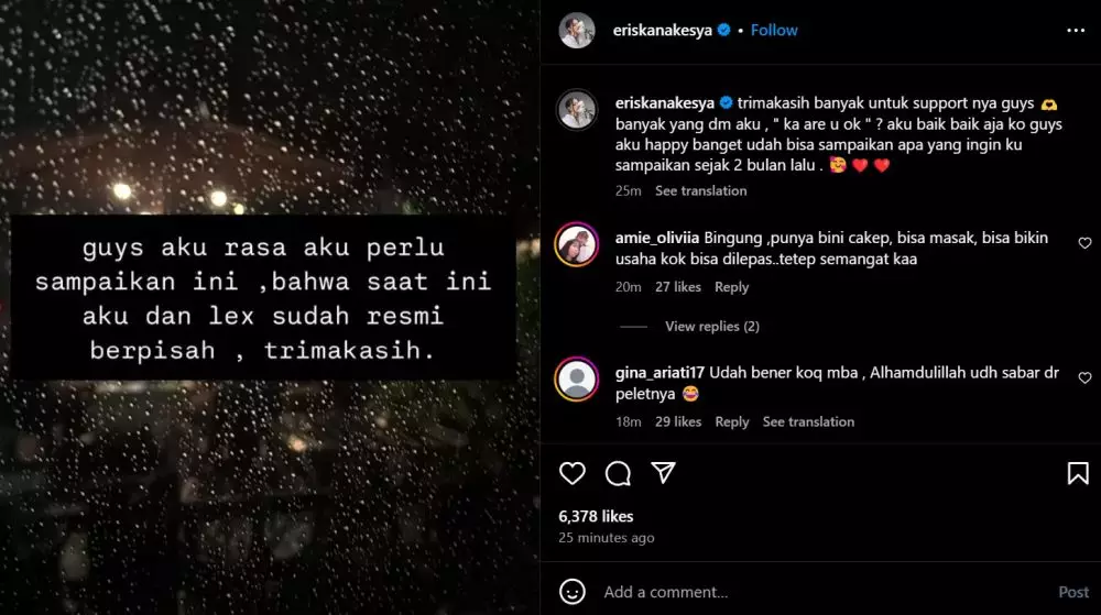 respons Eriska Nakesya soal rumah tangganya © berbagai sumber respons Eriska Nakesya soal rumah tangganya © berbagai sumber