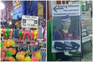 11 Tulisan lucu buat promosi di pasar ini bikin emak-emak yang belanja senyum receh
