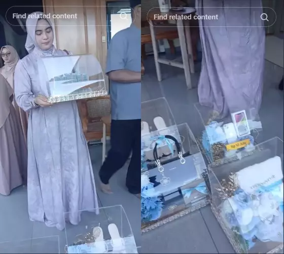 Viral wanita dapat mahar fantastis © TikTok Viral wanita dapat mahar fantastis © TikTok