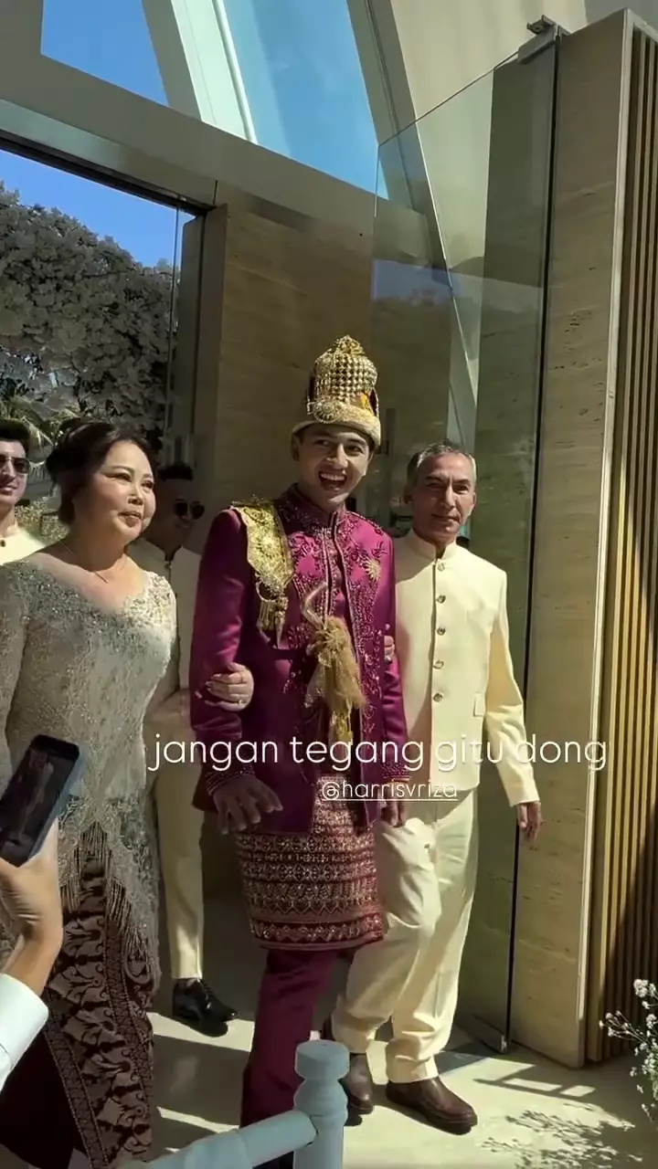 pernikahan Harris vriza dan haviza devi anjani  © 2025 Instagram