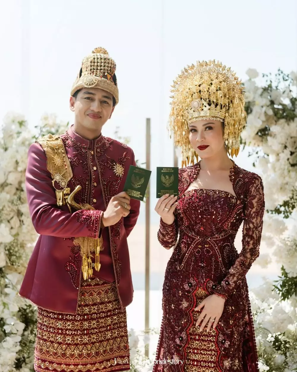 pernikahan Harris vriza dan haviza devi anjani  © 2025 Instagram