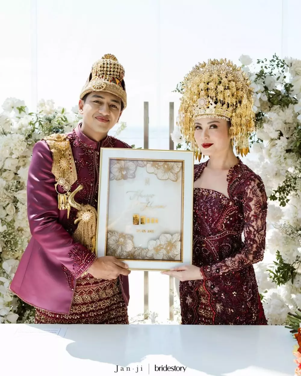 pernikahan Harris vriza dan haviza devi anjani  © 2025 Instagram