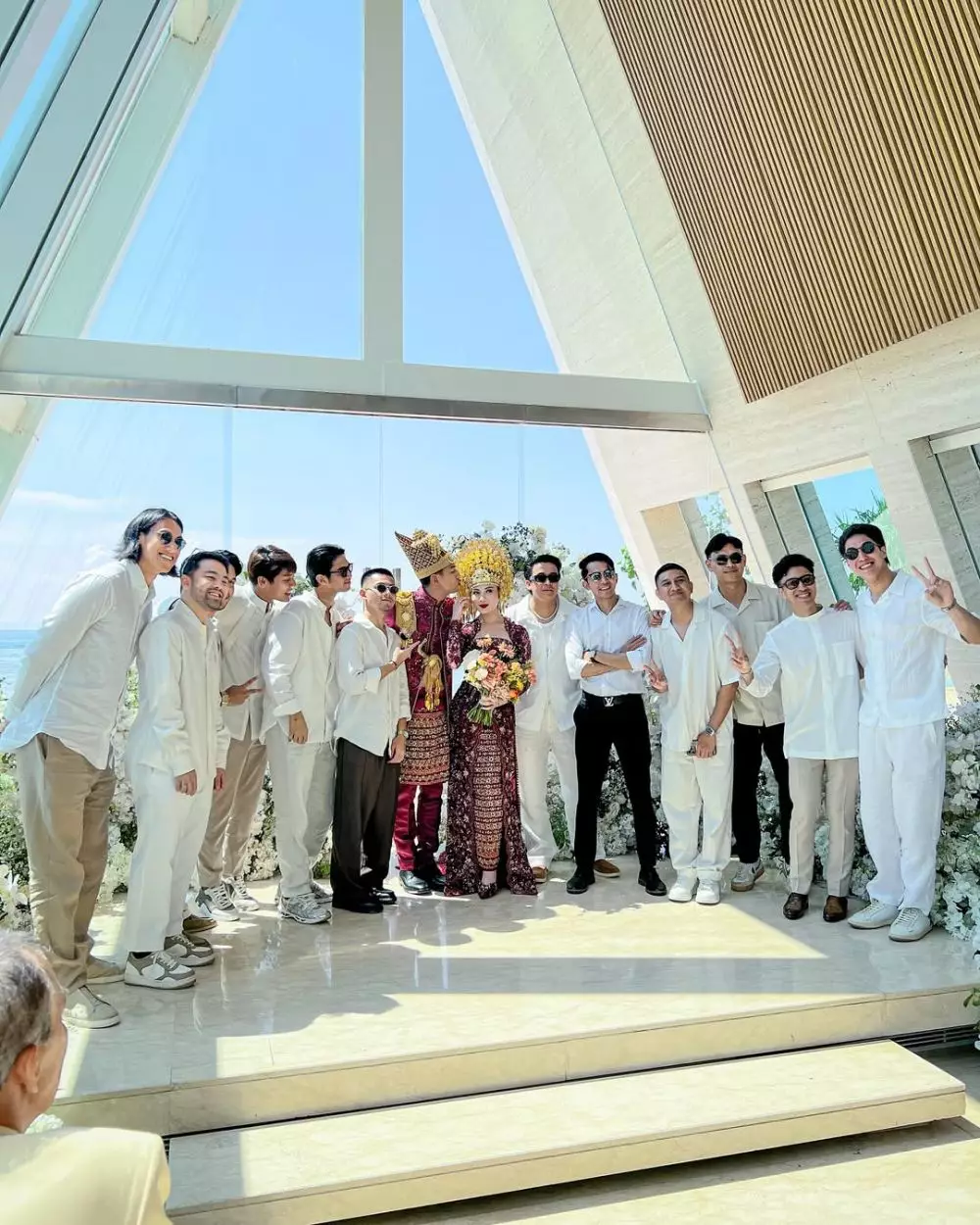 pernikahan Harris vriza dan haviza devi anjani  © 2025 Instagram