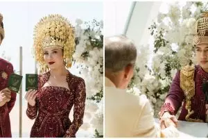 Dulu pacaran sempat putus-nyambung, ini 9 momen pernikahan Harris Vriza dan Haviza Devi Anjani