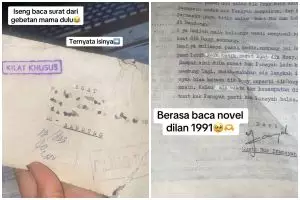 Viral wanita temukan surat dari gebetan mamanya di masa muda, isinya bak baca novel romantis