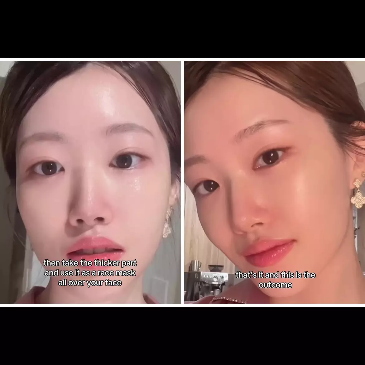 Wanita Korea ini bagikan rahasia wajah kenyal dan bebas pori cuma dengan 1 bahan makanan