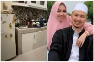 9 Potret dapur baru mertua Kartika Putri usai dimakeover, dulu perabotannya usang kini kian estetik