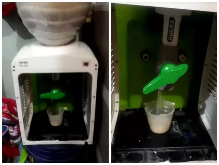 dispenser beras antikutu ala bapak-bapak © TikTok