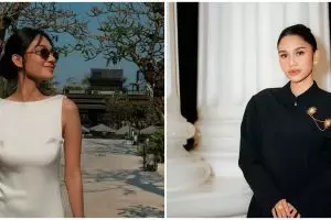 Penampilannya saat jadi bridesmaid disebut oplas, ini 9 potret Azizah Salsha tampil manglingi