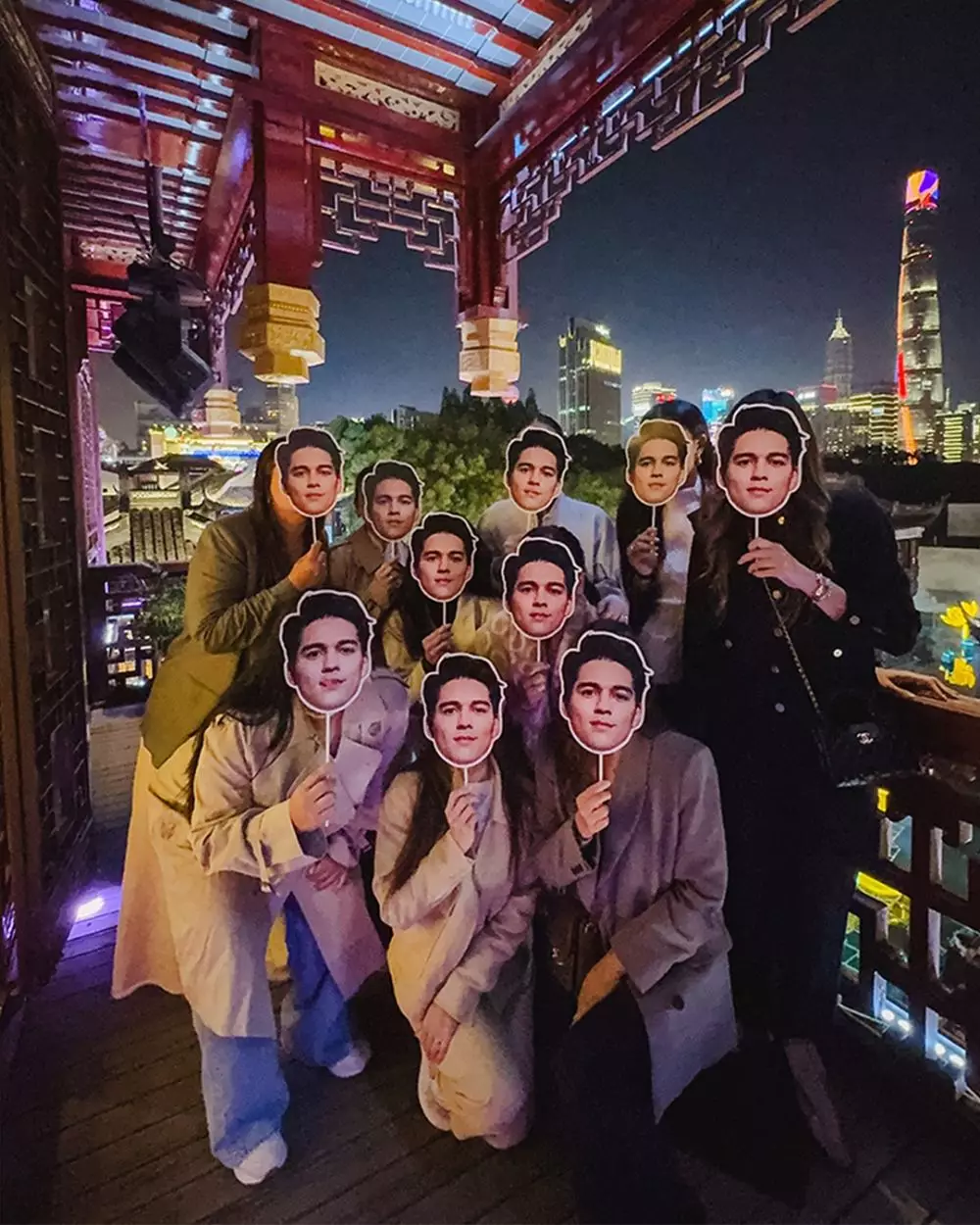 luna maya pakai hanfu saat bridal shower © 2025 Instagram