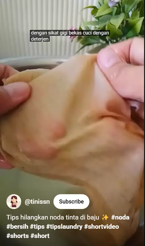 Trik bersihkan noda tinta di pakaian sekarang tak perlu laundry, cuma tambah 1 bahan sederhana berbagai sumber