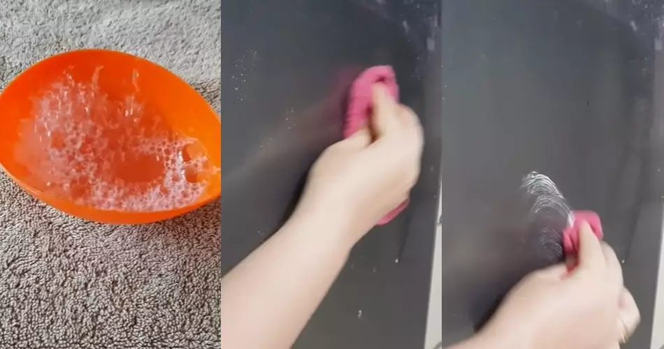 Cara cepat bersihkan noda kerak di pintu kulkas © YouTube