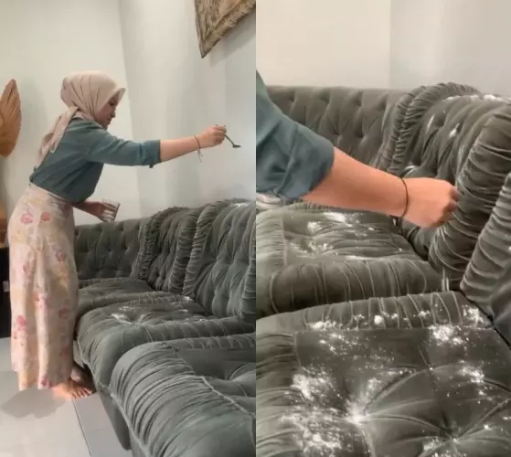 enyahkan bau apek pada sofa © YouTube enyahkan bau apek pada sofa © YouTube