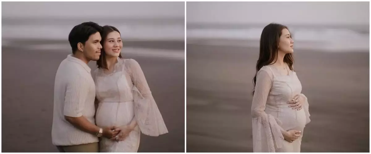 9 Potret Aaliyah Massaid jalani maternity shoot di Bali, sederhana tapi tetap elegan