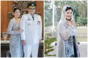 Potret terbaru Kahiyang saat kunjungan kerja ini bikin pangling, sempat dikira beda orang