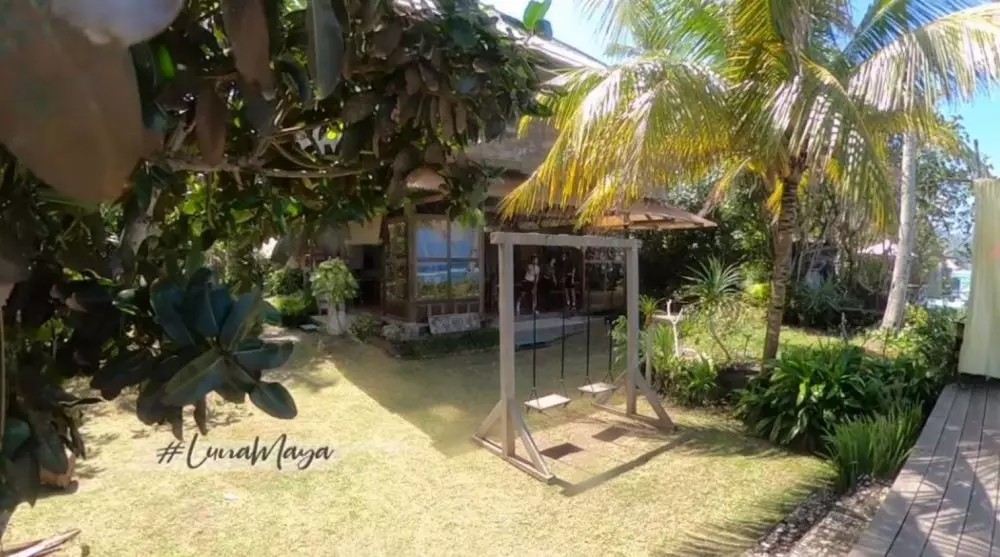 rumah masa kecil Luna Maya di Bali jadi bungalow © YouTube rumah masa kecil Luna Maya di Bali jadi bungalow © YouTube