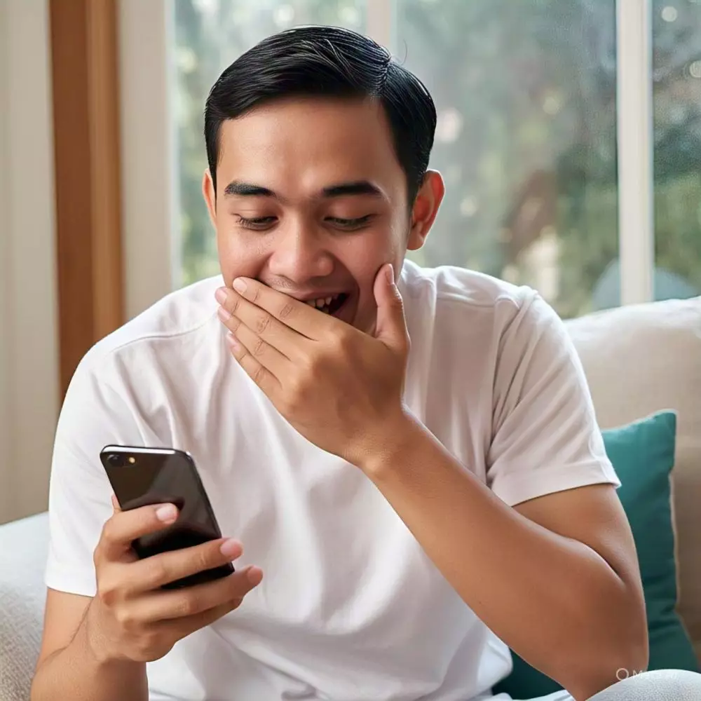 Gombalan bikin salting di chat terbaru 2025 © 2025 brilio.net