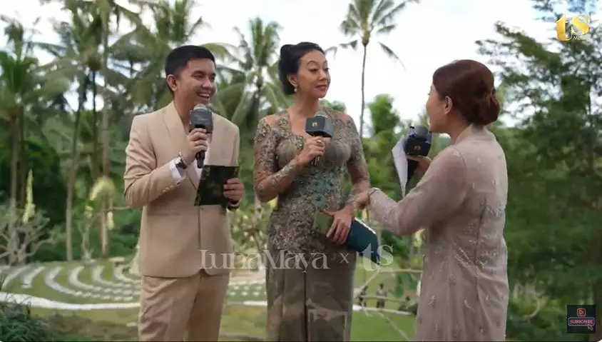 seleb jadi tamu di akad nikah luna maya maxime bouttier  © 2025 YouTube