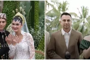 Hanya undang sahabat dekat, ini potret 9 seleb hadiri akad nikah Luna Maya dan Maxime Bouttier