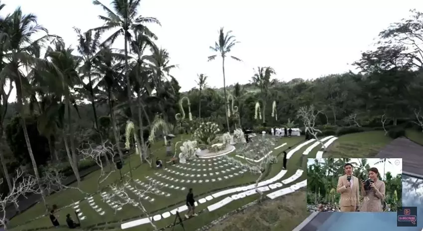 dekorasi akad nikah luna maya maxime bouttier © 2025 YouTube