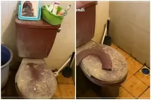 Renovasi kamar mandi jadul dan jorok low bujet cuma Rp2 jutaan, intip 9 potret hasilnya jadi estetik