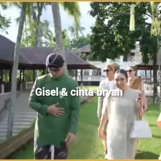 Gisella Anastasia kondangan bareng Cinta Brian © TikTok