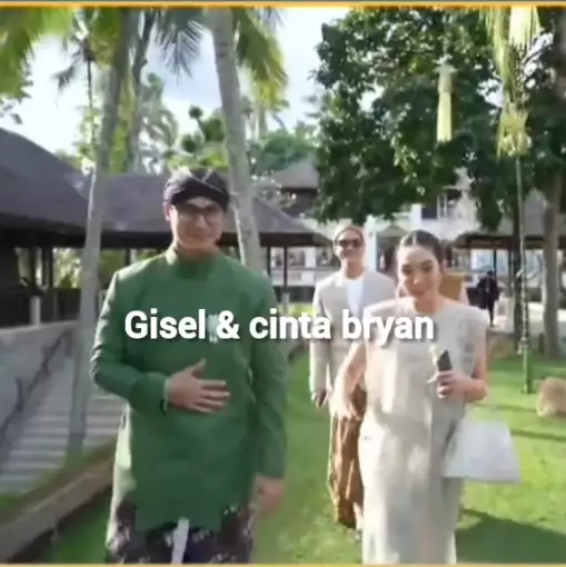 Gisella Anastasia kondangan bareng Cinta Brian © TikTok