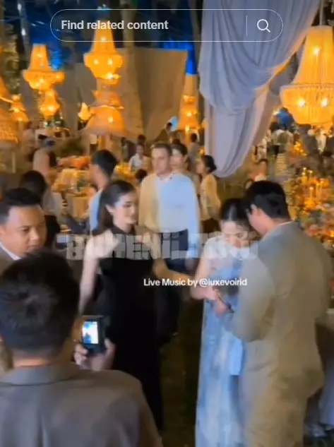 Gisella Anastasia kondangan bareng Cinta Brian © TikTok