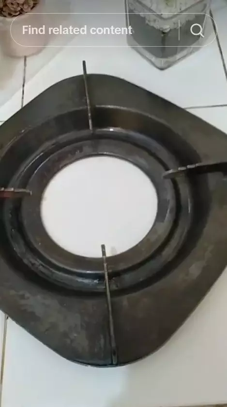 cara cepat membersihkan kerak tungku kompor gas cuma 10 menit © TikTok