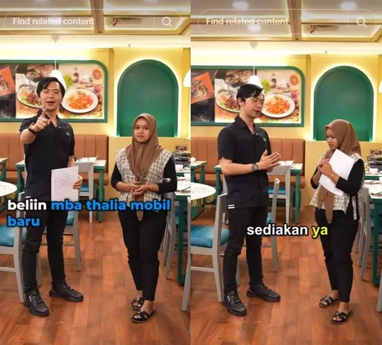 Crazy Rich Surabaya ini belikan mobil baru © TikTok Crazy Rich Surabaya ini belikan mobil baru © TikTok