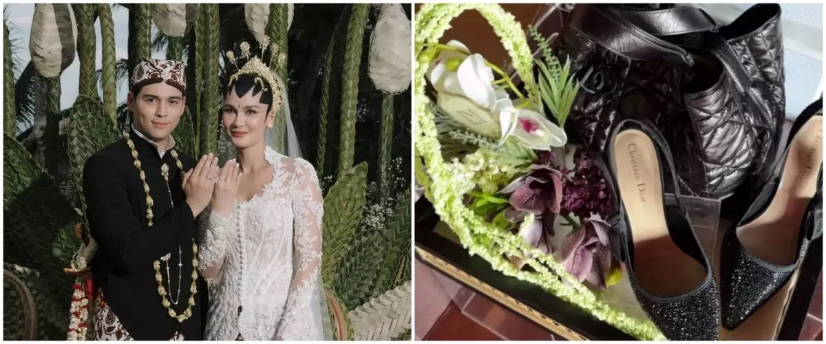 Luna Maya dan Maxime Bouttier saling beri seserahan pernikahan berisi barang mewah, ini 9 potretnya
