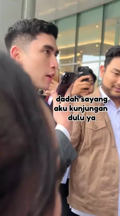 Verrell Bramasta video call Fuji sebelum kerja © TikTok